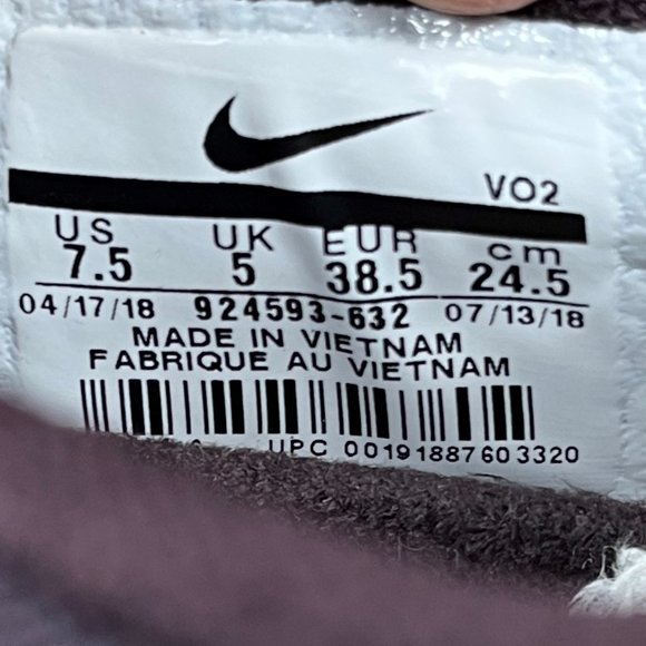 COPY - Nike Metcon 4 Purple Pink Womens US Size 7.5 EUR 38.5 924593-632 Sneakers - Picture 10 of 10